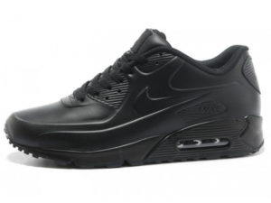 Кроссовки Nike Air Max 90 черные - фото слева