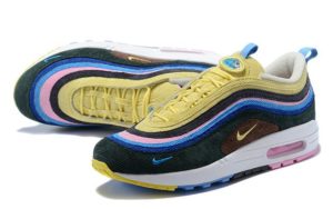 Nike Air Max 1/97 (Light Blue/Fury Lemon) (36-44)