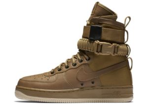 Кроссовки Nike Air Force 1 SF brown коричневые (40-45)