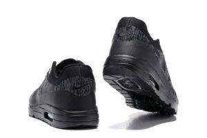 Nike Air Max 87 Ultra Flyknit черные с серым 40-44