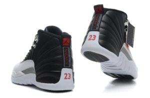 Nike Air Jordan 12 Retro черно-белые (40-45)