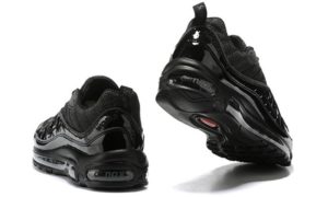Supreme x Nike Air Max 98 черные (Black) (35-44)