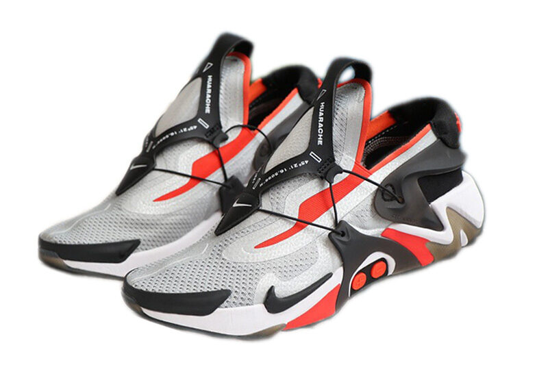 Nike Adapt Huarache бело-красные с черным (40-44)